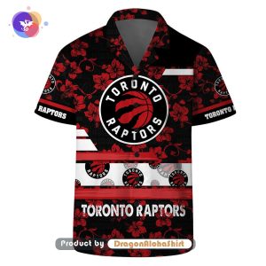 Toronto Raptors Team Logo Pattern Vintage Aloha DragonHawaii Hawaiian Set