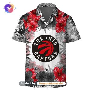Toronto Raptors National Basketball Association DragonHawaii Hawaiian Set Floral  V1 NBA Pattern