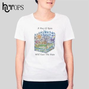Inspired Will Ease The Pain Box Of Rain T-Shirt